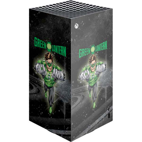 DC Comics Green Lantern Flying Action Pose XBox Series X Digital Edition Console Skin